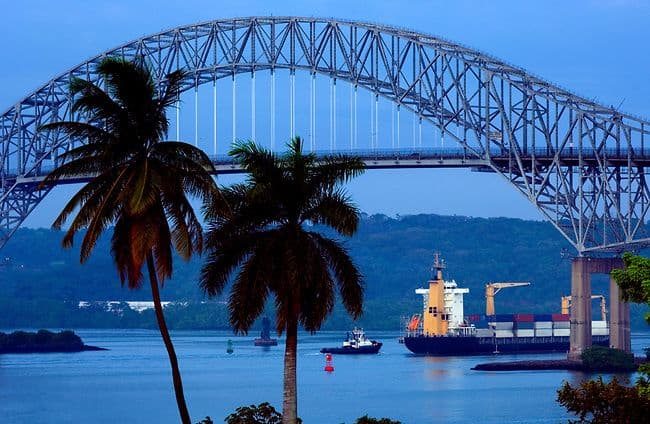Bridge of the Americas view