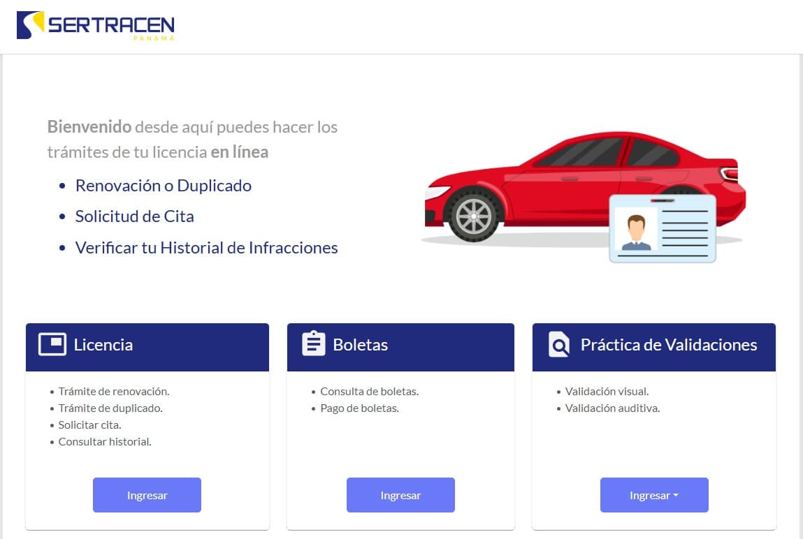 Sertracen Website