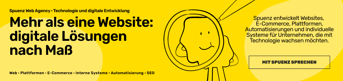 Spuenz - Wir entwickeln Webseiten, Apps und digitale Produkte