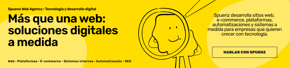 Spuenz - Creamos sitios web, apps y productos digitales