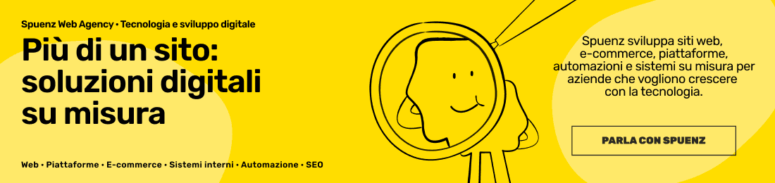 Spuenz - Creiamo siti web, app e prodotti digitali